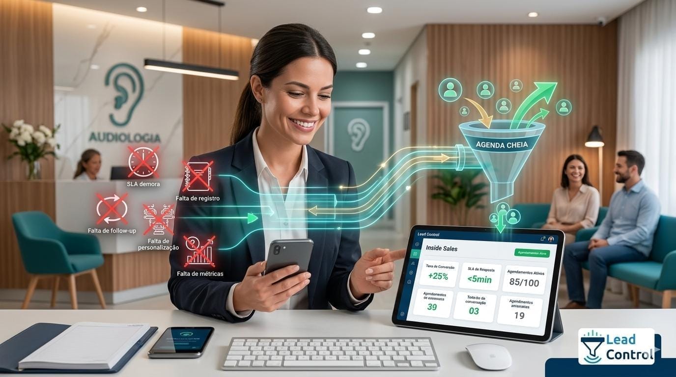 Como Multiplicar os Agendamentos da sua Clínica Eliminando 5 Erros Críticos na Conversão de Leads