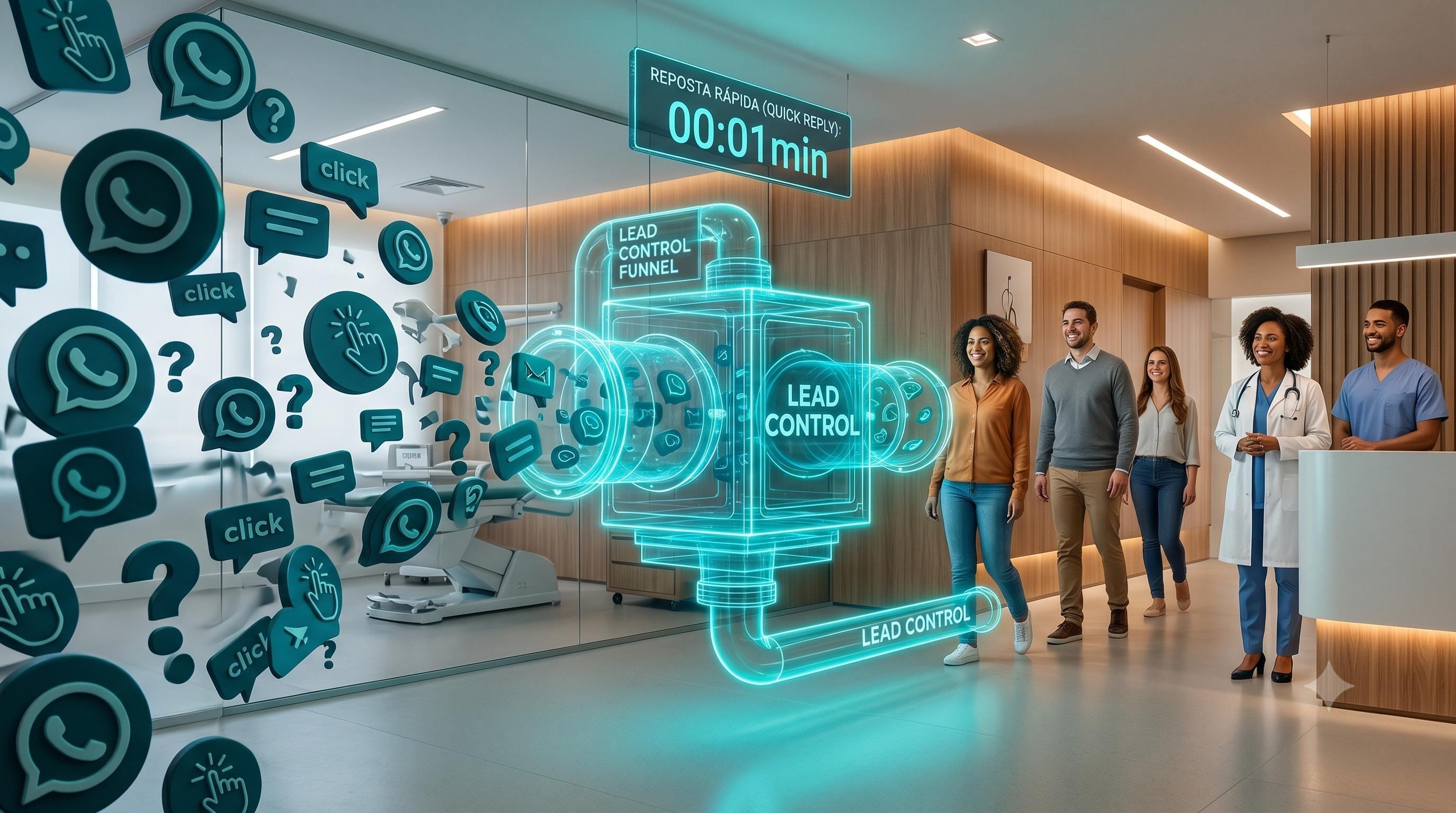 Transforme Leads em Pacientes: A Gestão Essencial para Clínicas de Saúde com Lead Control
