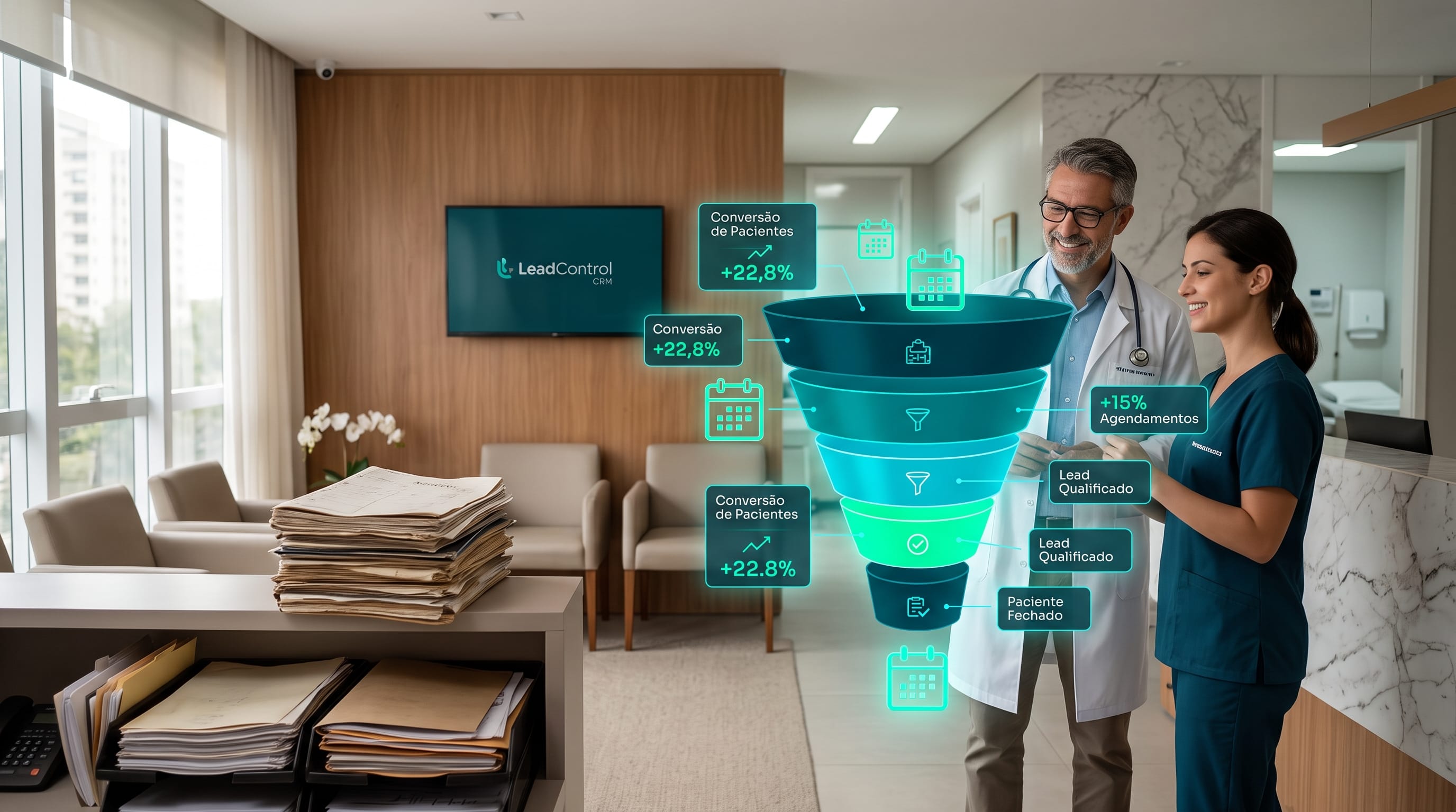 Funil Inteligente para Clínicas: Maximize a Conversão de Pacientes